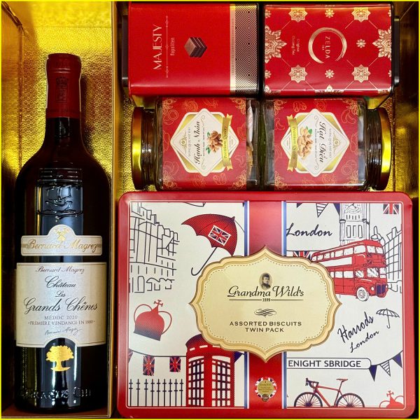 Hộp Quà Tết Kim Bảo Cát Vượng 2026