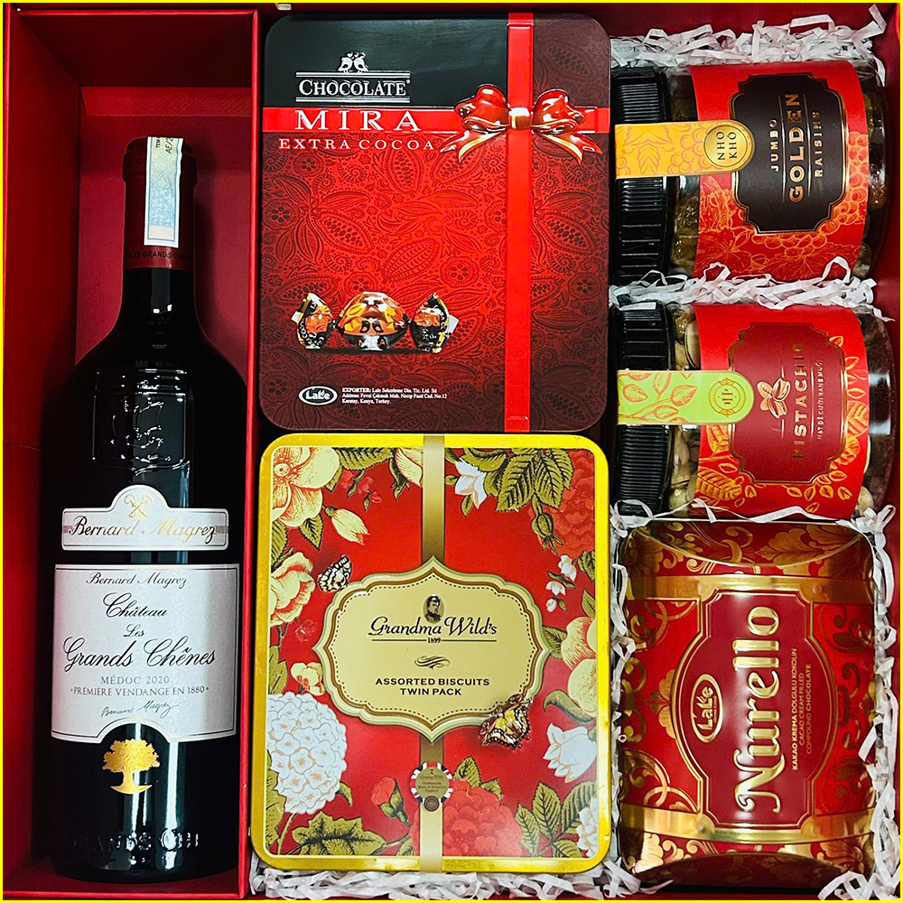 Hộp Quà Tết Kim Xuân Khai Phúc 2026 Hộp Quà Tết Kim Xuân Khai Phúc 2026