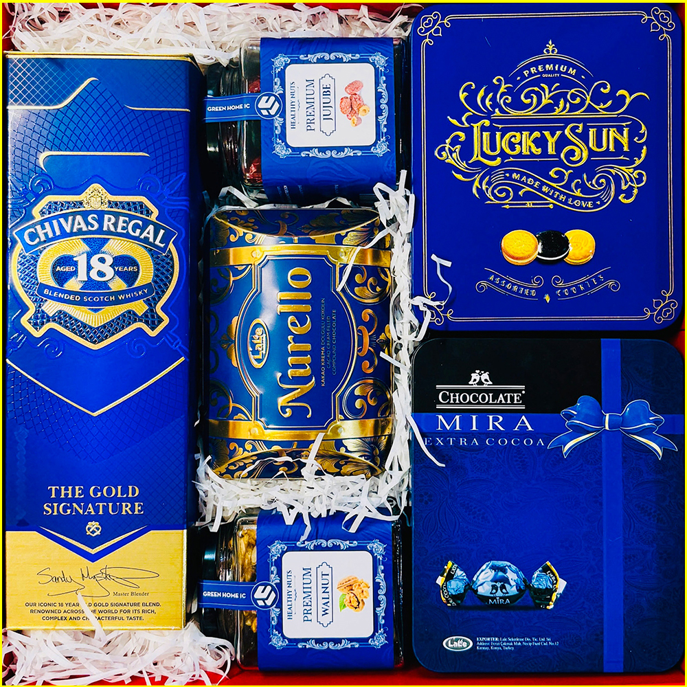 Hộp Quà Tết Vượng Khí Cát Tường 2026 Hộp Quà Tết Vượng Khí Cát Tường 2026